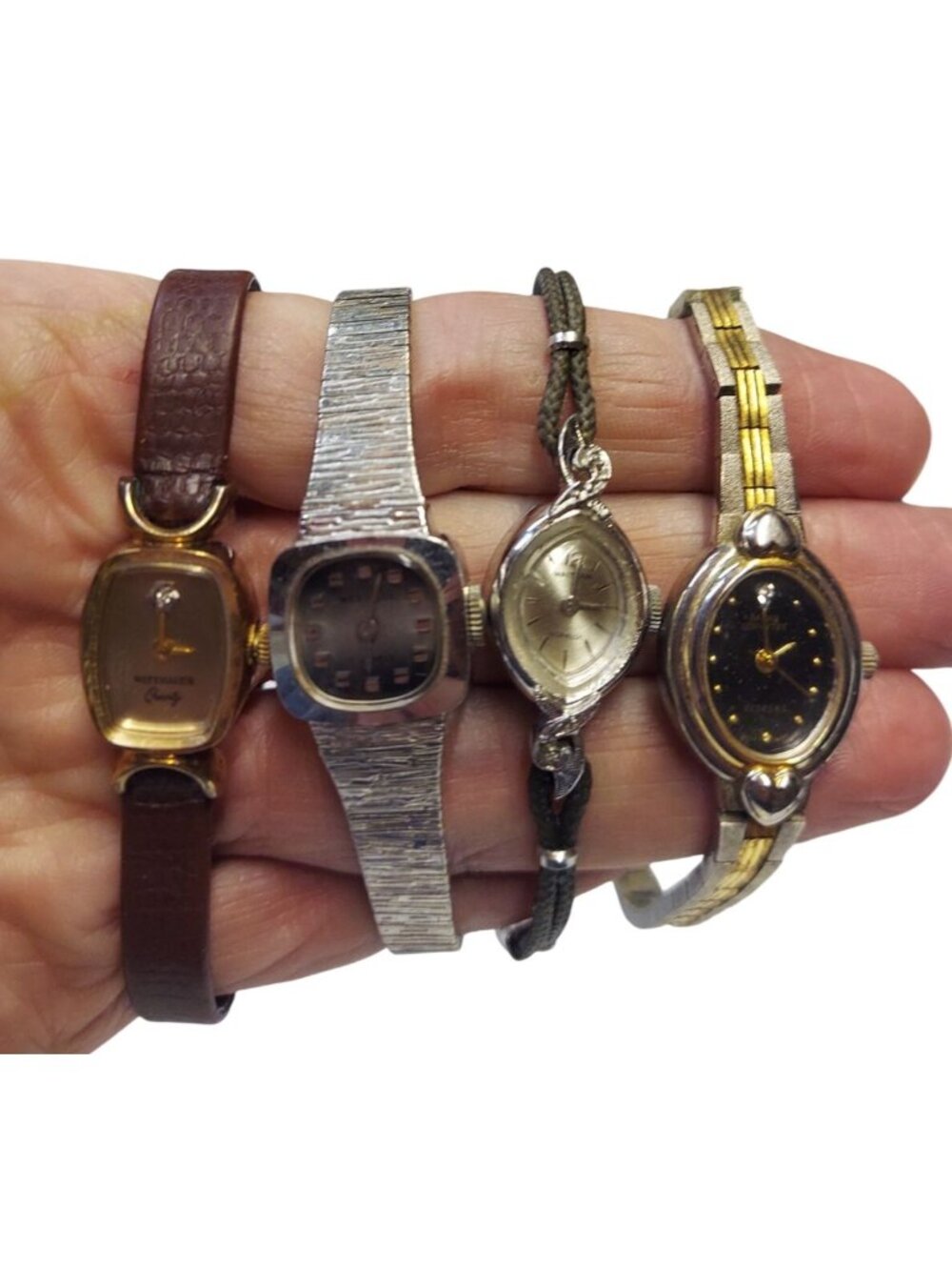 Vintage Ladies Watch Lot - Wittnauer Waltham & More 1382